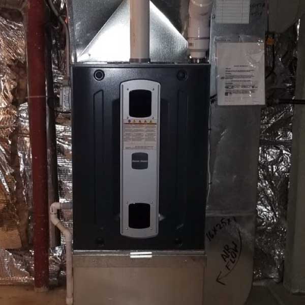 American Standard furnace installation